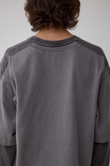 イリュージョンレイヤードTシャツ 詳細画像