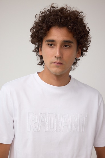 3D刺繍半袖トップス