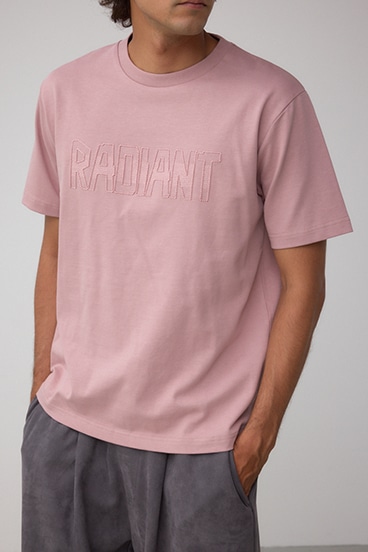 3D刺繍半袖トップス