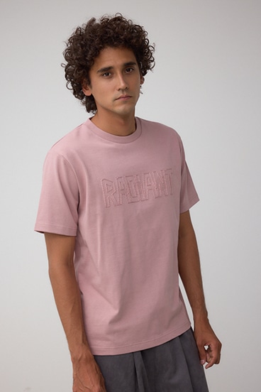 3D刺繍半袖トップス 詳細画像