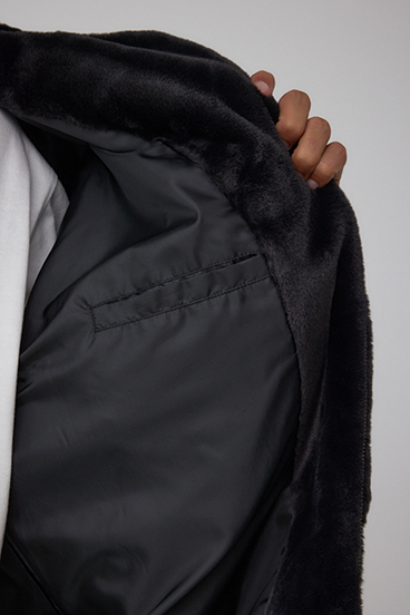 フェイクファーブルゾン 詳細画像