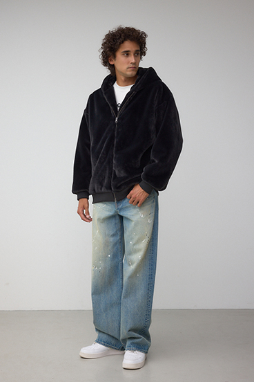 フェイクファーブルゾン 詳細画像