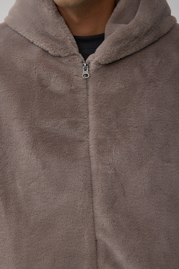 フェイクファーブルゾン 詳細画像