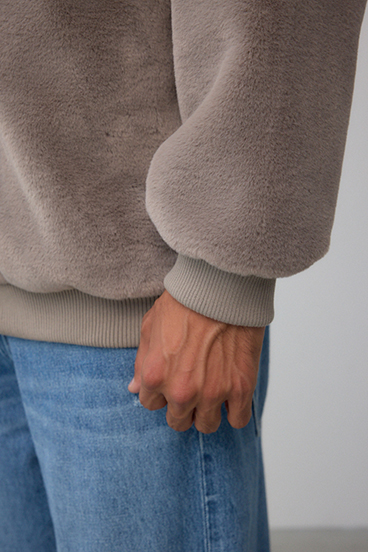 フェイクファーブルゾン 詳細画像