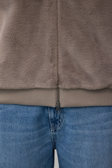 フェイクファーブルゾン 詳細画像