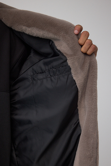 フェイクファーブルゾン 詳細画像