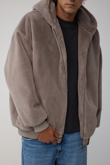 フェイクファーブルゾン 詳細画像