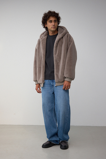 フェイクファーブルゾン 詳細画像