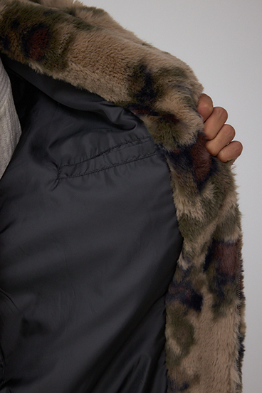 フェイクファーブルゾン 詳細画像