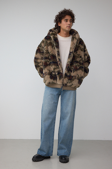 フェイクファーブルゾン 詳細画像