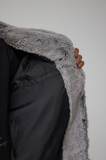 フェイクファーブルゾン 詳細画像