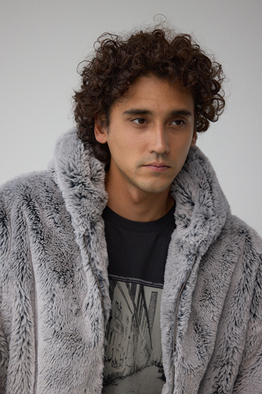 フェイクファーブルゾン 詳細画像