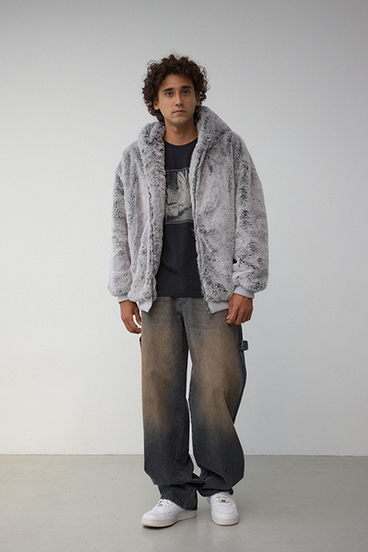 フェイクファーブルゾン 詳細画像