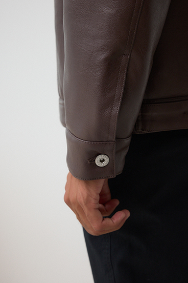 ボアライニング合皮ブルゾン 詳細画像