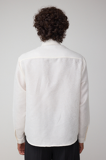 ジャガード総柄シャツ 詳細画像