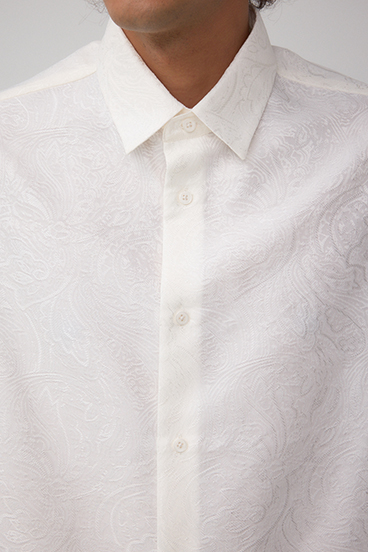 ジャガード総柄シャツ 詳細画像