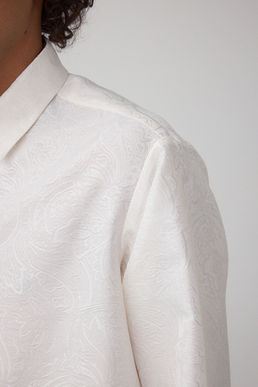 ジャガード総柄シャツ 詳細画像