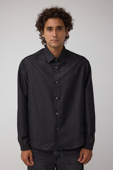 ジャガード総柄シャツ 詳細画像