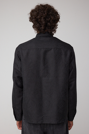 ジャガード総柄シャツ 詳細画像