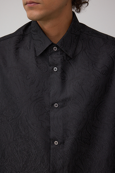 ジャガード総柄シャツ 詳細画像
