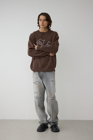 STAY GOLDニット 詳細画像