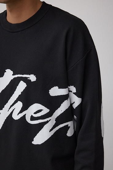 リバーシブル総柄グラフィックニット 詳細画像