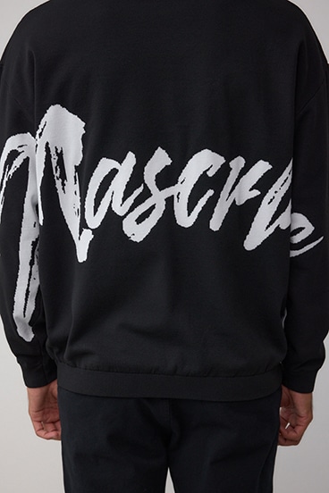 リバーシブル総柄グラフィックニット 詳細画像