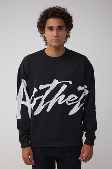 リバーシブル総柄グラフィックニット 詳細画像