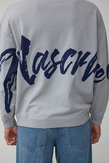 リバーシブル総柄グラフィックニット 詳細画像