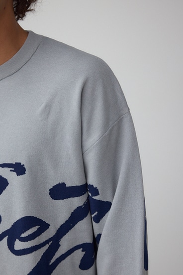 リバーシブル総柄グラフィックニット 詳細画像