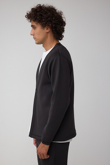 ダブルニットカーディガン 詳細画像