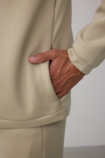 ダブルニットカーディガン 詳細画像