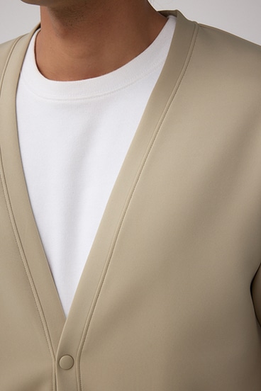 ダブルニットカーディガン 詳細画像