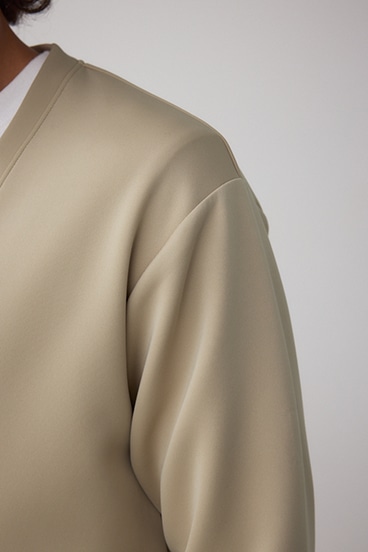 ダブルニットカーディガン 詳細画像