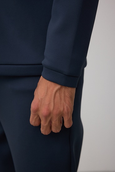 ダブルニットカーディガン 詳細画像