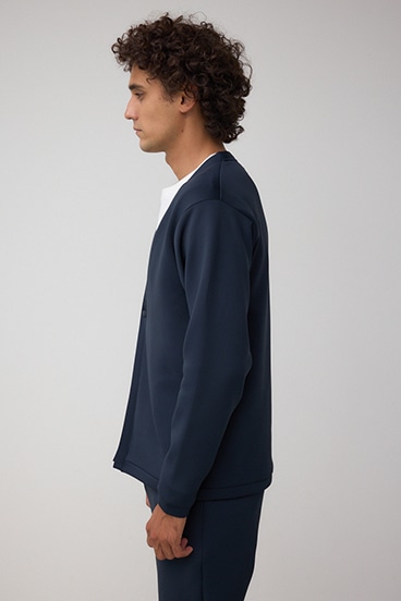 ダブルニットカーディガン 詳細画像