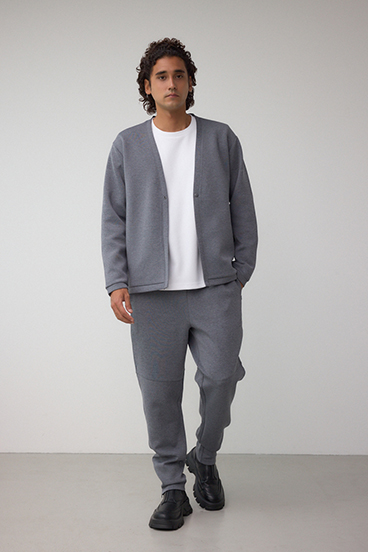 ダブルニットカーディガン 詳細画像