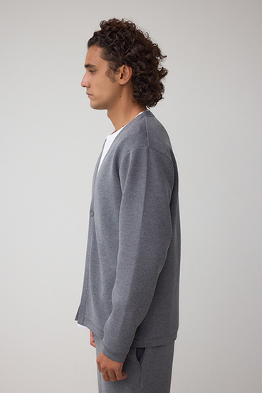 ダブルニットカーディガン 詳細画像