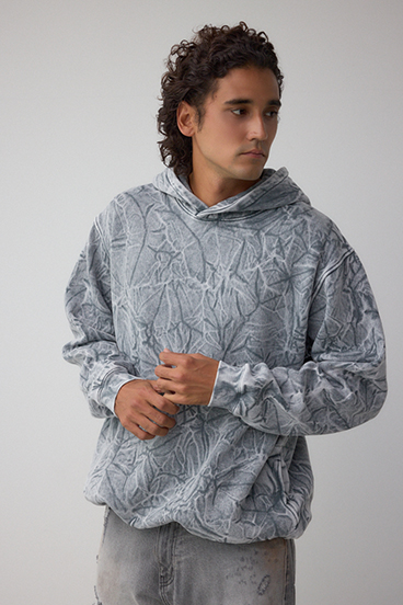 シャドークリンクルフーディートップス 詳細画像