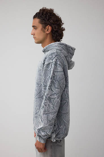 シャドークリンクルフーディートップス 詳細画像