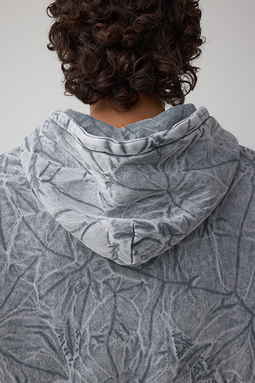 シャドークリンクルフーディートップス 詳細画像