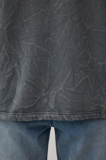 シャドークリンクルフーディートップス 詳細画像