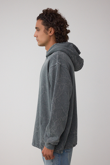 シャドークリンクルフーディートップス 詳細画像