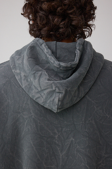 シャドークリンクルフーディートップス 詳細画像