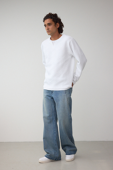 ジオメトリック柄トップス 詳細画像