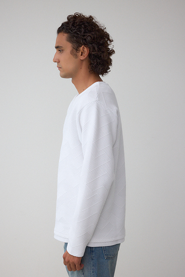 ジオメトリック柄トップス 詳細画像