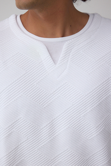 ジオメトリック柄トップス 詳細画像