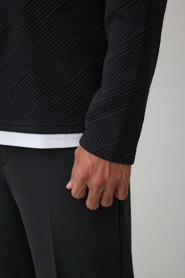 ジオメトリック柄トップス 詳細画像