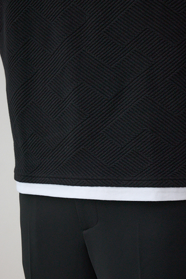 ジオメトリック柄トップス 詳細画像