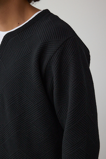 ジオメトリック柄トップス 詳細画像